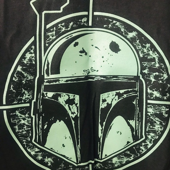 Star Wars Boba Fett Mandalorian Bounty Hunter t-shirt, black, XL - Picture 2 of 2